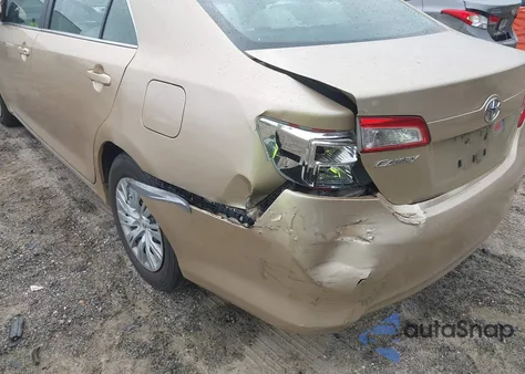 2012 Toyota Camry Le из США, поврежденный, VIN 4T1BF1FK4CU026180